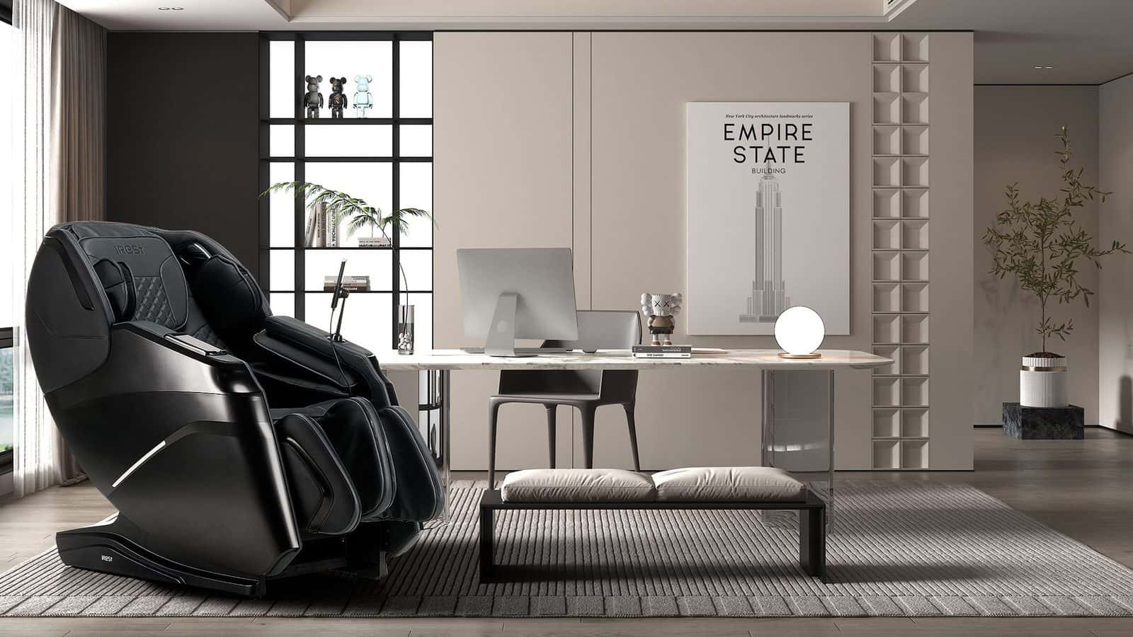 Massage chairs for offices, hotels and wellness spaces